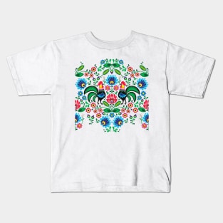 Polish Traditional ornament Kids T-Shirt